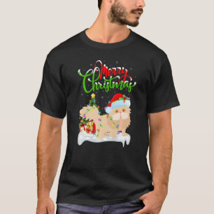 Persian Cat  Xmas Decorations Persian Cat Christma T-Shirt