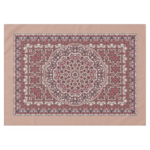 Persian coloured carpet tablecloth