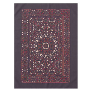 Persian coloured carpet tablecloth