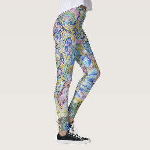 Persian design key ring leggings