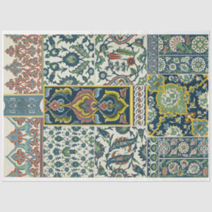 Persian design ornate pattern decoupage paper