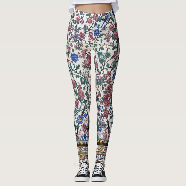 Persian design paper   leggings (Front)