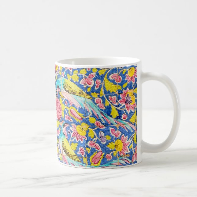 Persian elaborate tiled mural coffee mug (Right)