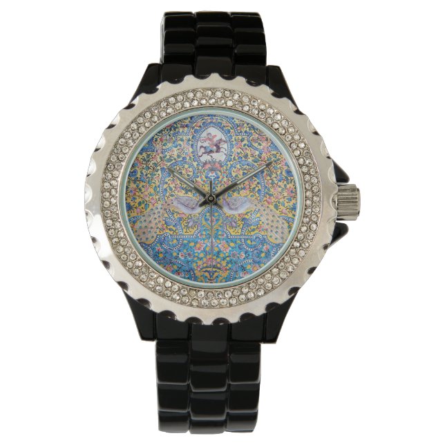 Persian elaborate tiled mural      watch (Front)