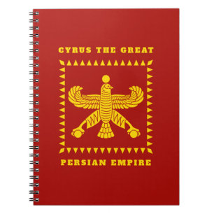 Persian Empire Cyrus The Great Achaemenid Shahbaz Notebook