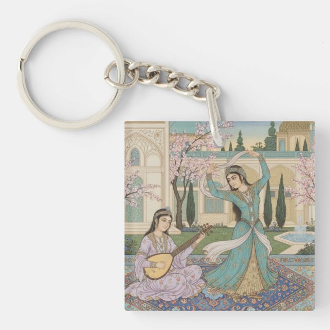 Persian Garden Melody Keychain (Front)