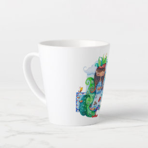 Persian Girl Latte Mug