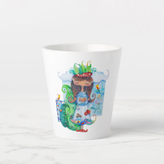 Persian Girl Latte Mug