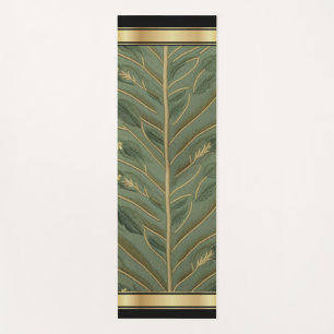 Persian: Green/Gold - Yoga Mat