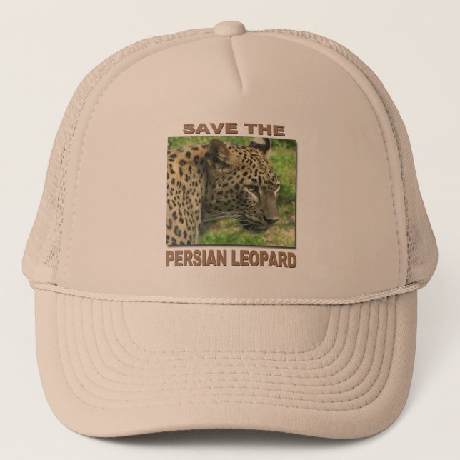 Persian Leopard Trucker Hat (Front)