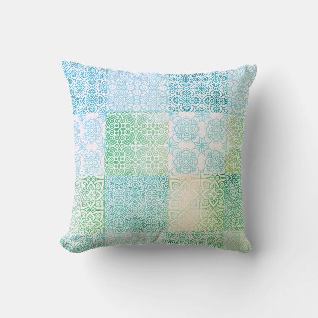 Persian Light Throw Pillow (Front)