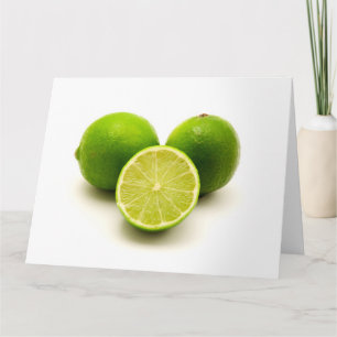 Persian lime card