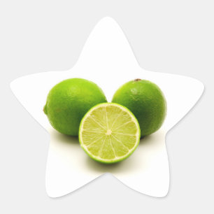 Persian lime star sticker