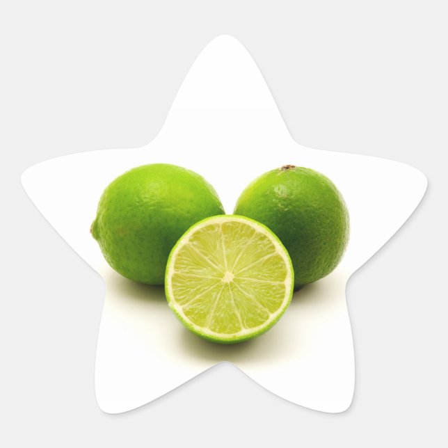 Persian lime star sticker (Front)