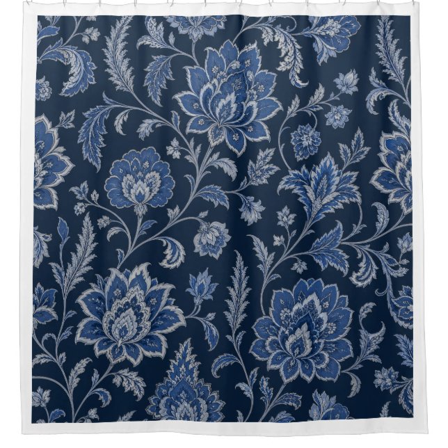 Persian Midnight Garden | Luxury Navy Blue  (Front)