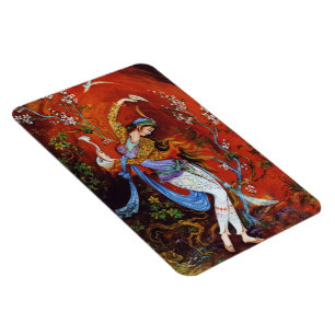 Persian Miniature Dancing Nymph Magnet