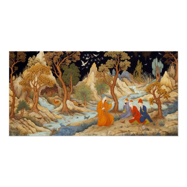 Persian Miniature Style Poster (Front)
