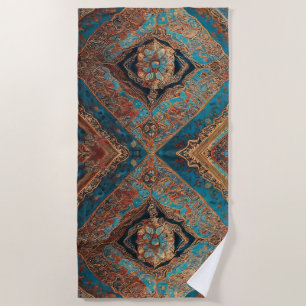 Persian Modern Beautiful Old Pattern Collection Beach Towel