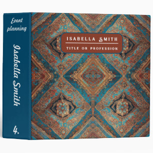 Persian Modern Beautiful Old Pattern Collection Binder