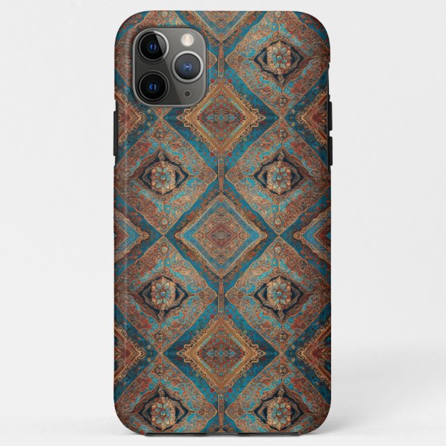 Persian Modern Beautiful Old Pattern Collection Case-Mate iPhone Case (Back)