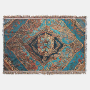 Persian Modern Beautiful Old Pattern Collection Throw Blanket