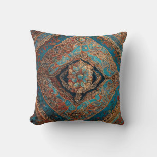 Persian Modern Beautiful Old Pattern Collection Throw Pillow