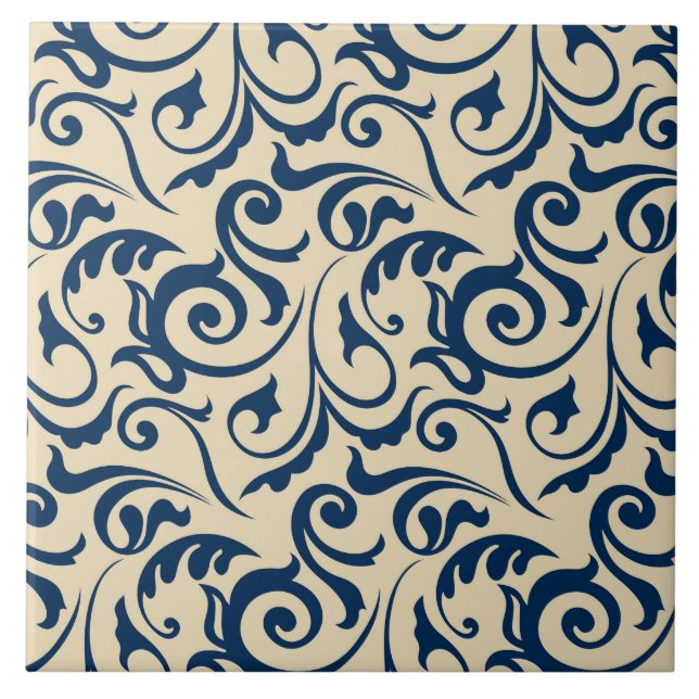 Persian Motifs Inspiration 2 Tile (Front)