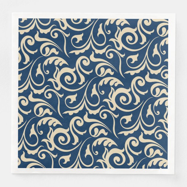 Persian Motifs Inspiration Napkin (Front)