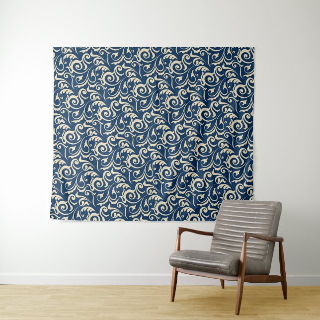 Persian Motifs Inspiration Tapestry (In Situ (Horizontal))
