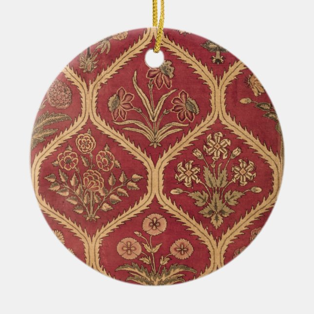 Persian or Turkish carpet, 16th/17th century (wool Ceramic Ornament (Front)