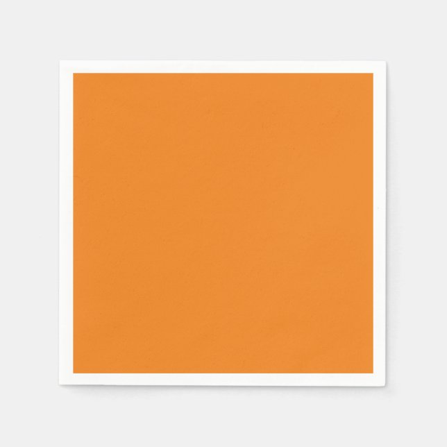 Persian Orange,Sand Brown,Tan, Napkin (Front)