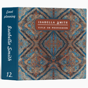 Persian Popular Beautiful Old Pattern Collection Binder