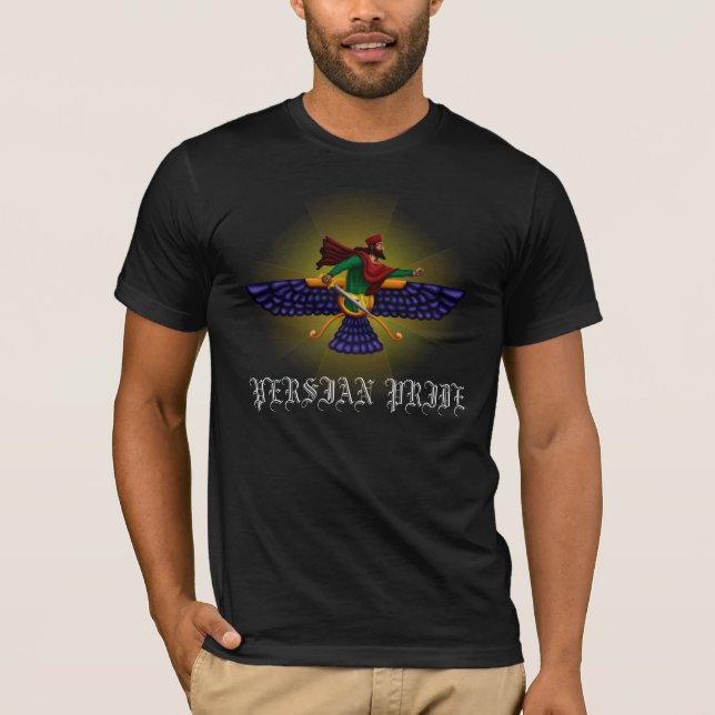 Persian Pride Men's Destroyed T-Shirt (Front)