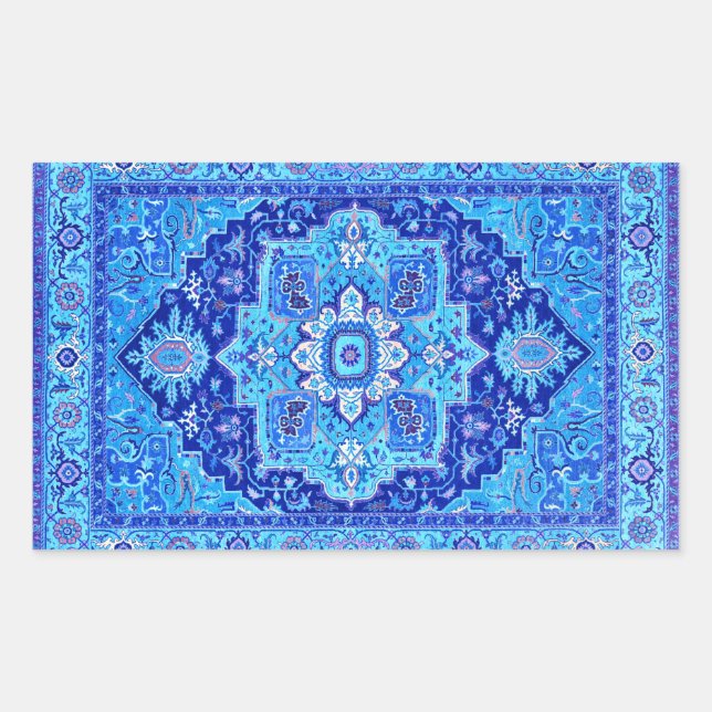 PERSIAN RUG - Blue Sticker (Front)