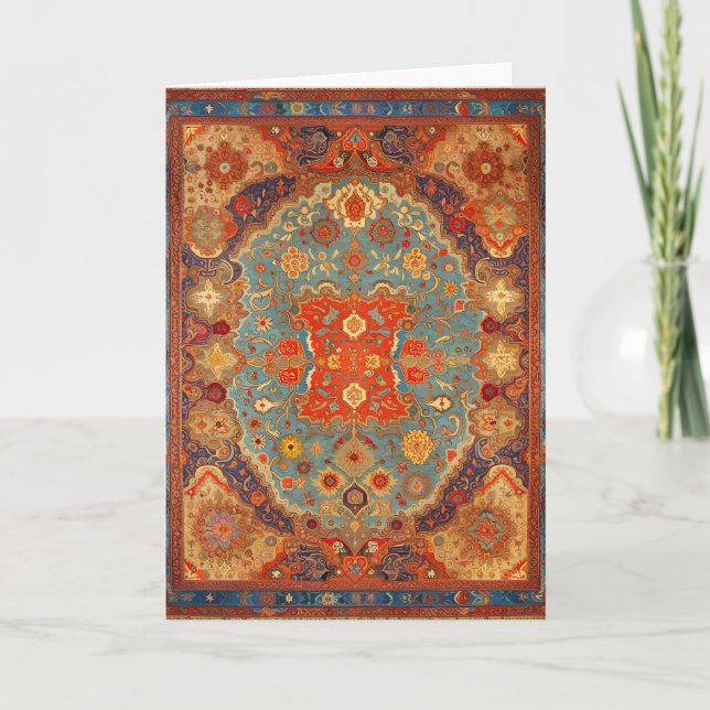 Persian Rug Card (Front)