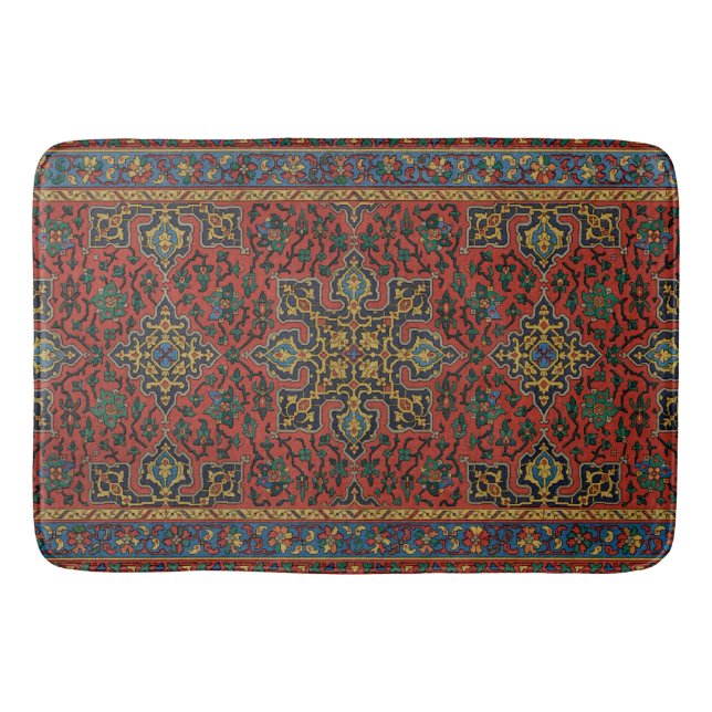 Persian Rug Carpet Red Blue Classic (Front)