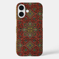Persian Rug Carpet Red Blue Classic