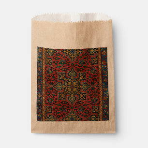 Persian Rug Carpet Red Blue Classic Favour Bag