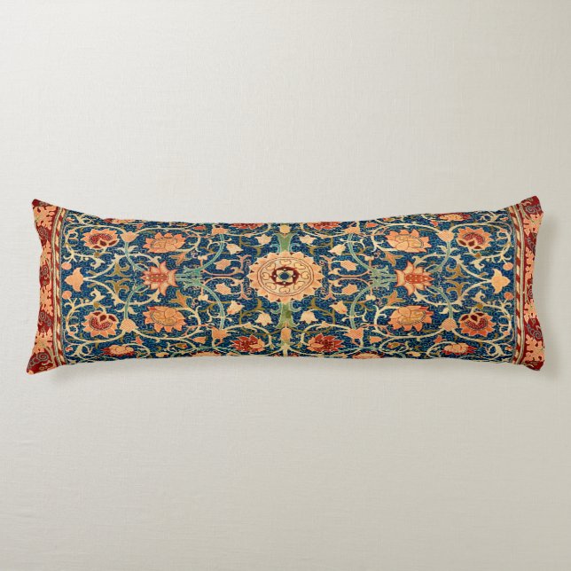 Persian Rug Design Body Pillow (Front)