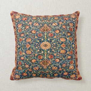 Persian Rug Design Throw Pillow
