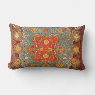 Persian Rug Lumbar Pillow