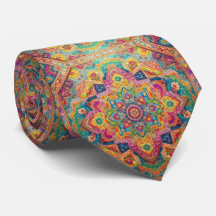 Persian Rug Oriental Rug Rainbow Color Pattern Tie
