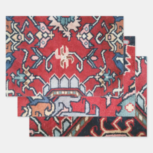 Persian Rug Photo  Wrapping Paper Sheet