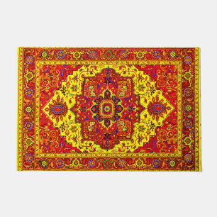PERSIAN RUG - Red & Yellow