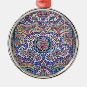 Persian Tiles Metal Ornament
