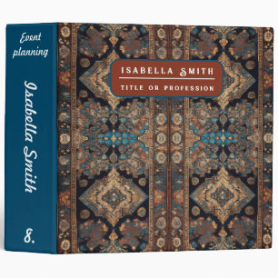 Persian Trendy Beautiful Old Pattern Collection Binder