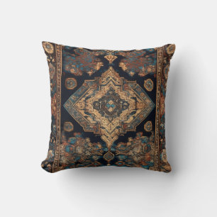 Persian Trendy Beautiful Old Pattern Collection Throw Pillow
