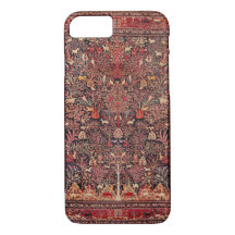 Persian Vintage Antique Carpet Nature Fine Art