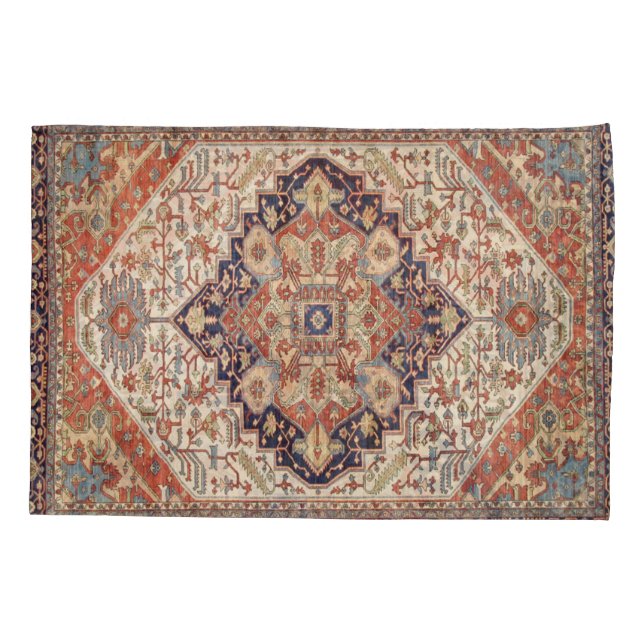 PERSIAN VINTAGE ORIENTAL DESIGN PILLOWCASE (Back)