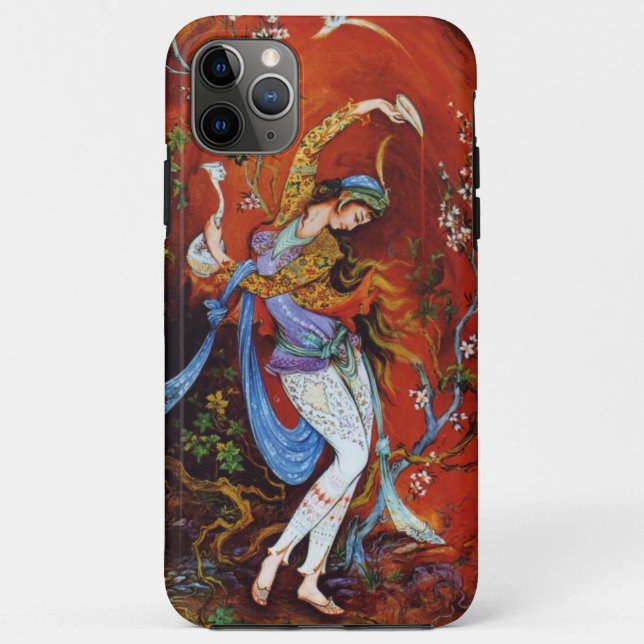 Persian Woman Dancing Case-Mate iPhone Case (Back)
